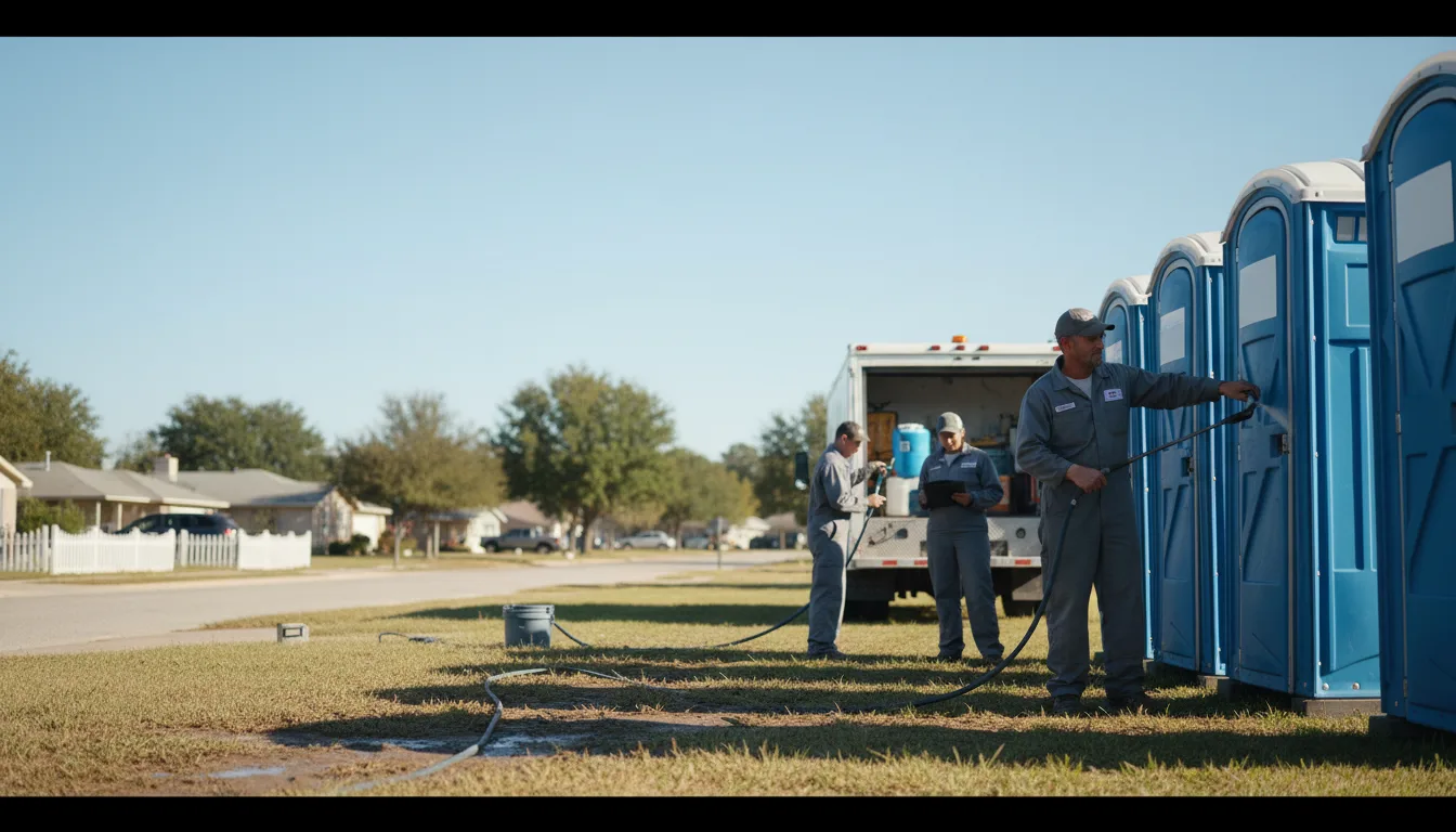 Long-Term Portable Toilet Rental in Hampton, FL near me